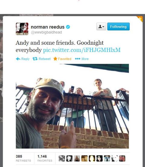 Norman Tweets us