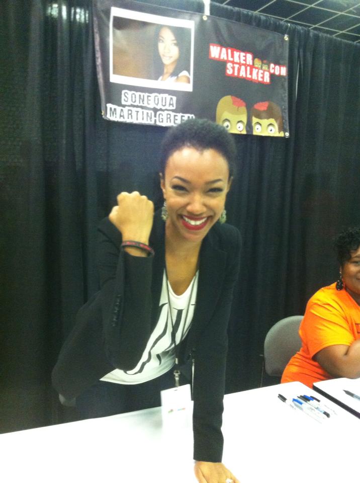 Sasha wearing one of our wrist bands