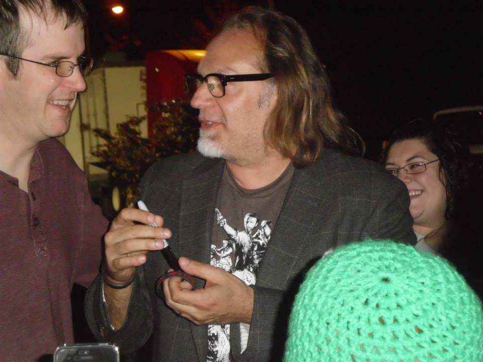 Greg N wearing one of our wrist bands