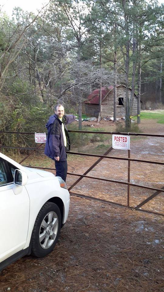 Mark at Barn